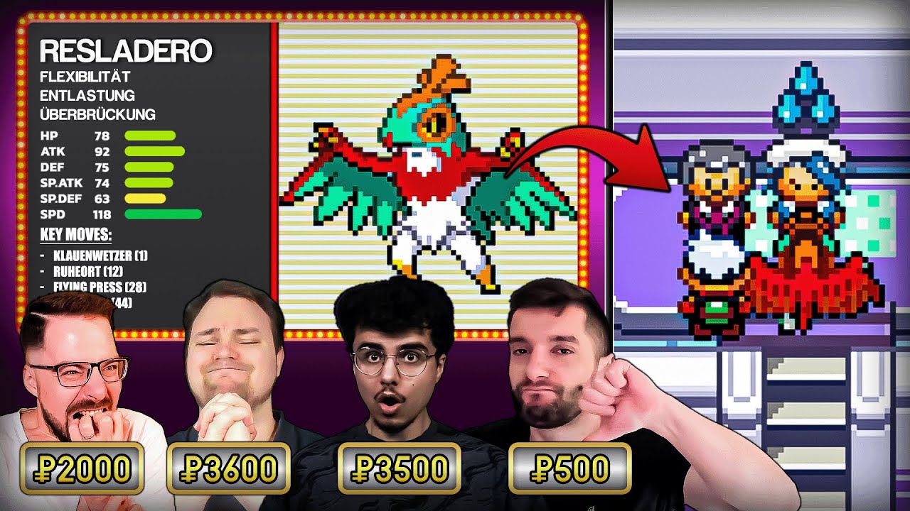 SMARAGD RACE - aber wir BIETEN auf NEUE Pokémon!