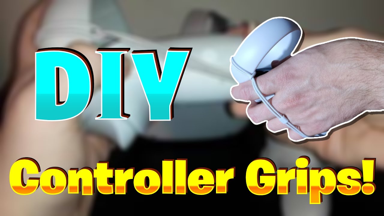 DIY Oculus Quest 2 Controllers Knuckle Straps! (FREE & EASY) YouTube