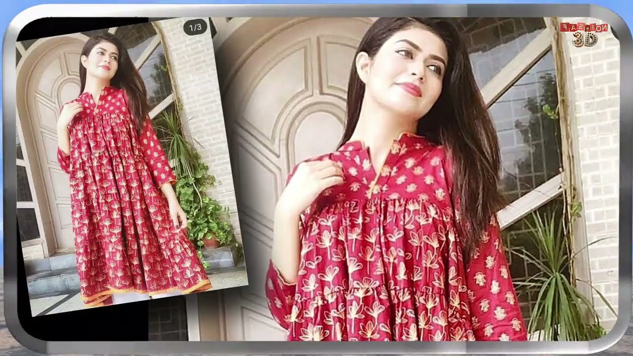 Chunat Frock Design 2024 | Winter Frock Design 2024