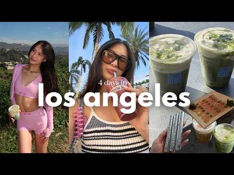 LA VLOG 🍵 L’Oreal Paris Extensionist brand trip, erewhon, matcha, Nobu, shopping etc