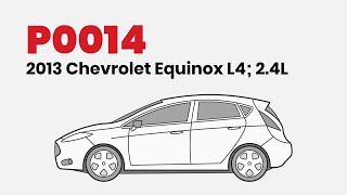 How to Fix P0014 on the 2013 Chevrolet Equinox L4, 2.4L