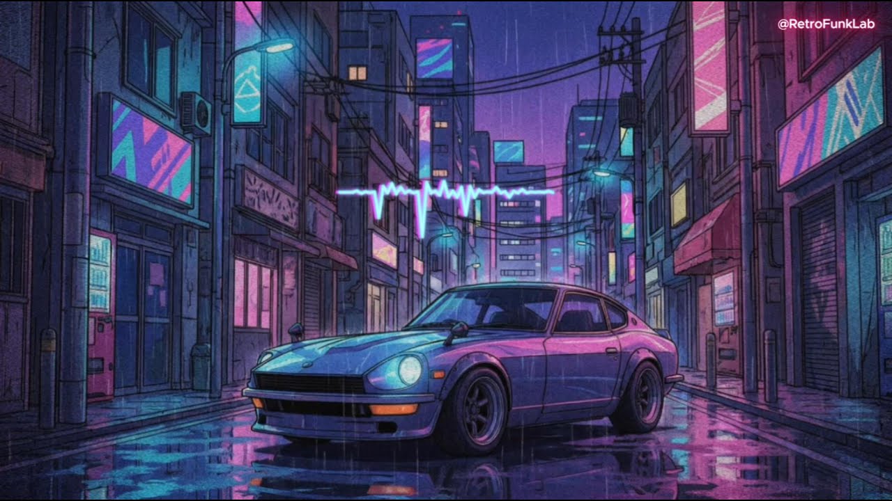 Groove Music Retro Funk Night City Drive | Chill Funky Synthwave