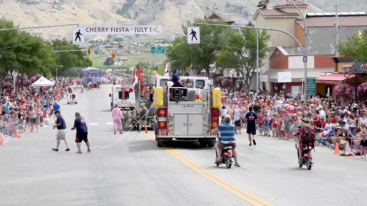 Osoyoos Cherry Fiesta Parade 2016 YouTube