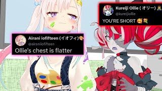 Ollie & Iofi roasting each other【Hololive Animation】