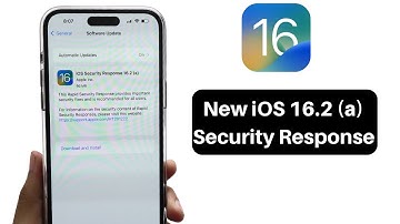 iOS 16.2 (a) Security Response Released | iOS 16.2 (a)  How To install