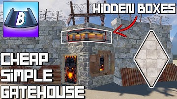 The Best Compound Gate In Rust! (Hidden Bunker)