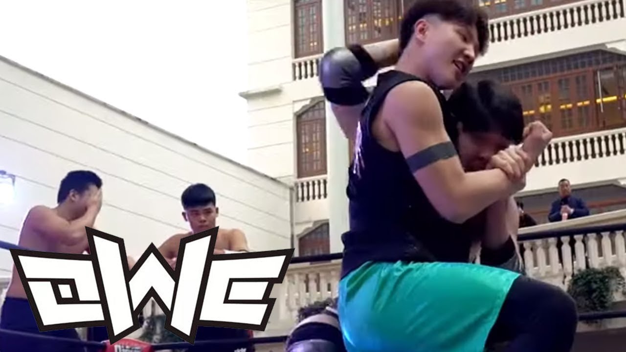 【Oriental Wrestling 21】 Multiplayer fighting！Can the OWE champion defend?