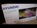 Телевизор 65" Hyundai H-LED65EU7003 серебристый красавчик