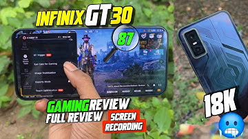 Infinix gt 30 full review & 120 fps bgmi test with screen recording 👉