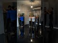Abandoned Garage to Luxury Showroom | Mirror Epoxy Transformation #beforeafter #interiordesign #home