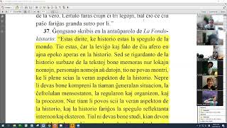 37 | La Ĝongsana Instruo | 에스페란토 정산종사법어 공부 (zoom)