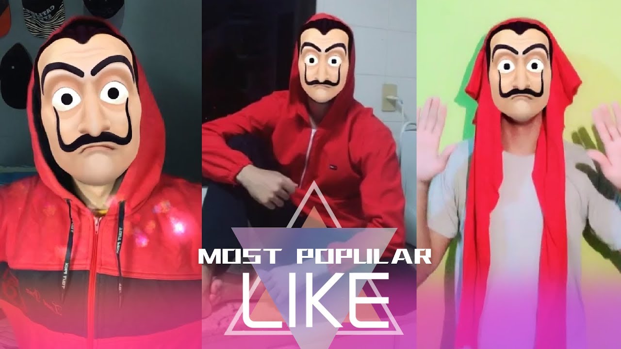 Best La casa de papel Challenge Compilation | LIKE App| #EstiloLaCasa like a prayer