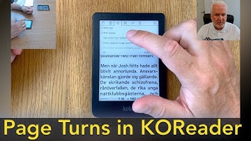 How to setup Page Turns how you want them in KOReader on your e-Reader
