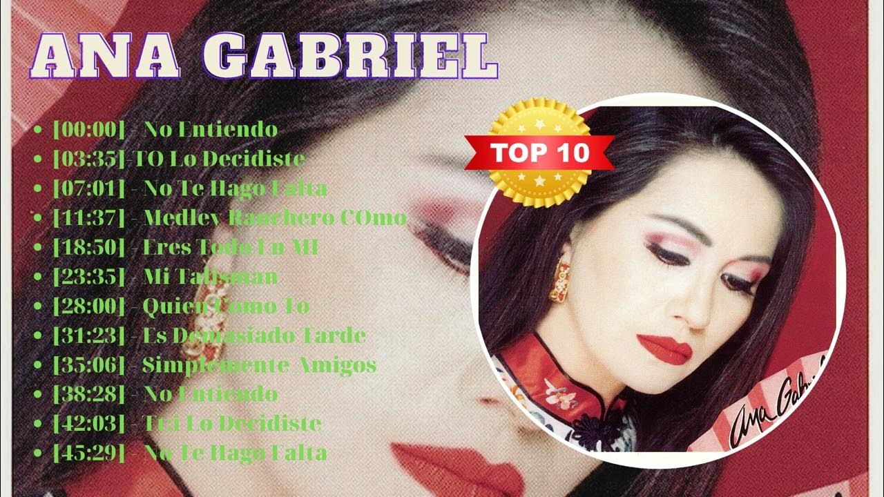 Ana Gabriel Mi Talisman No Entiendo Hechizo Ana Gabriel Mi Talismán No Entiendo Hechizo ANA GABRIEL 30 GRANDES