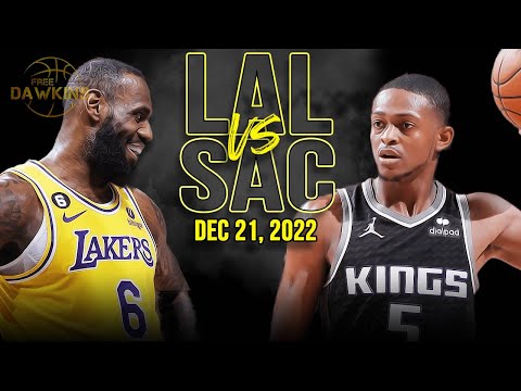 Los Angeles Lakers vs Sacramento Kings Full Game Highlights | December 21, 2022 | FreeDawkins