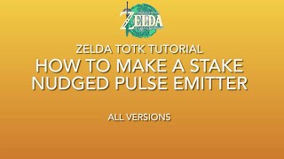 How to Build a Pulse Emitter in Tears of the Kingdom: Fast and Easy, Crazy Damage