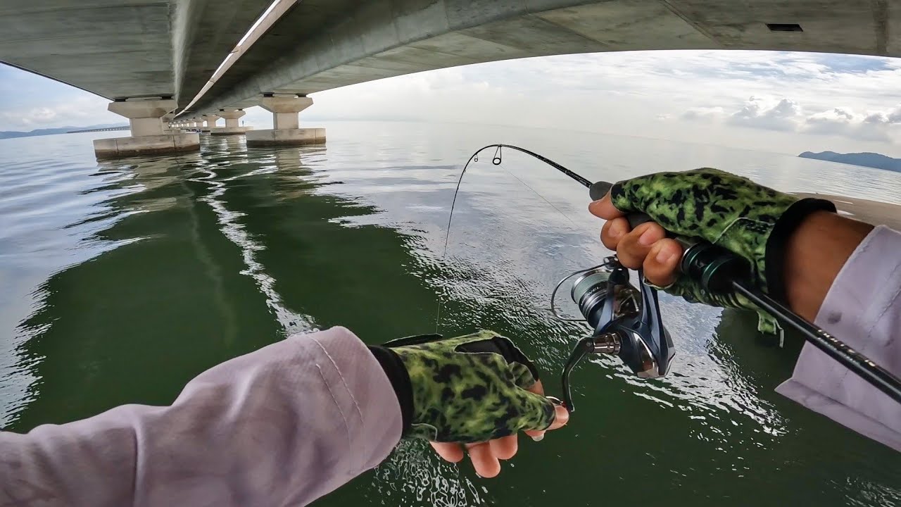 Mancing Santai di TIANG JAMBATAN KEDUA Pulau Pinang!!