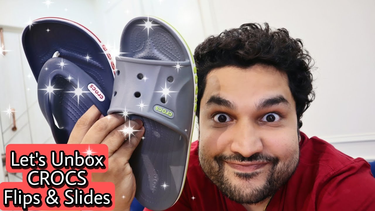 CROCS Slides & Flips Unboxing & Review | Best Slides | Best Flips ...