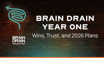 Year One of Brain Drain: Wins, Trust, and 2026 Plans
