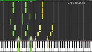 Rihanna — SOS Piano Tutorial (Synthesia + Sheets + MIDI)