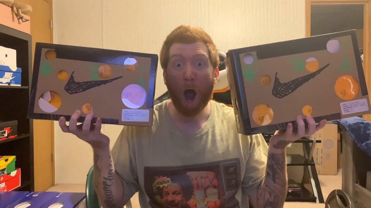 [ASMR] Off White Dunks 1/50 Collection Unboxing Review! | Whispering & Tapping |