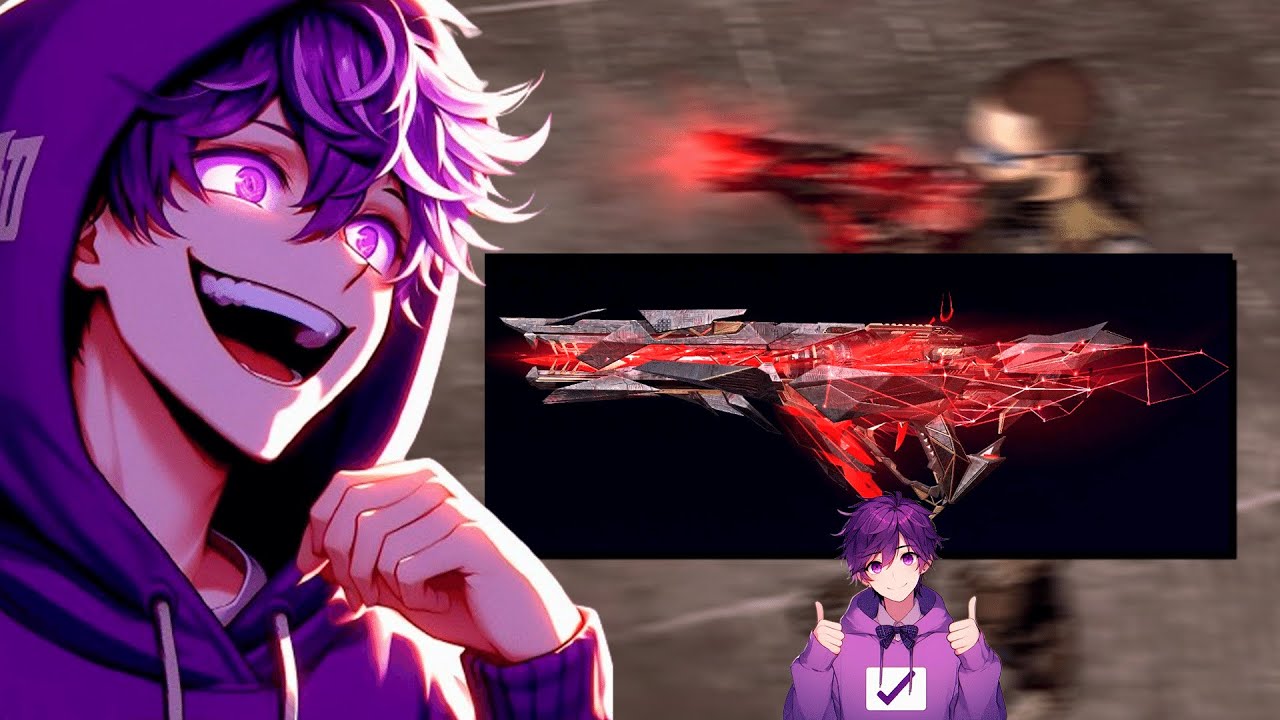 NOVA SKIN ETERNA da MP5 no BLOOD STRIKE