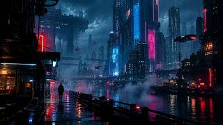 RAINING IN THE FUTURE 🌧️ | 2 Hours of Dark Cyberpunk Ambient for Deep Focus & Coding
