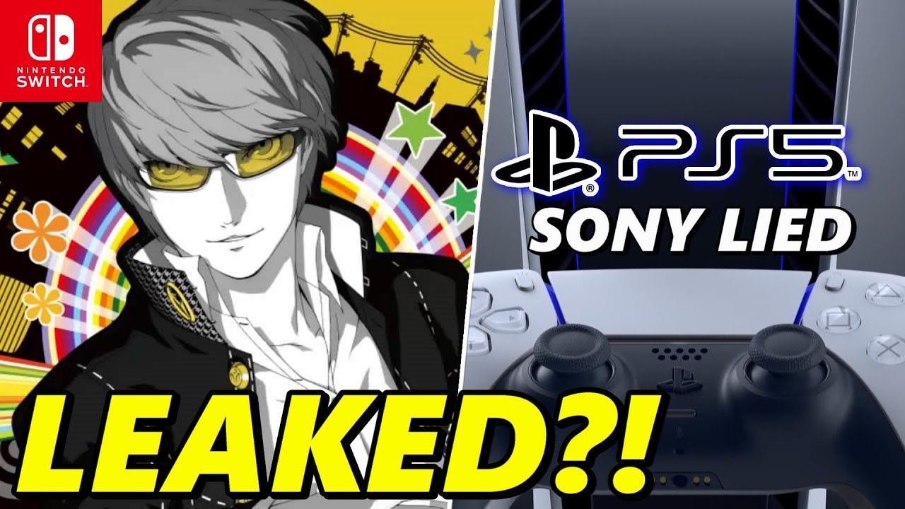 Persona 4 Golden Nintendo Switch Seems VERY LIKELY Now & Sony Definitely LIED About PS5 in Japan...