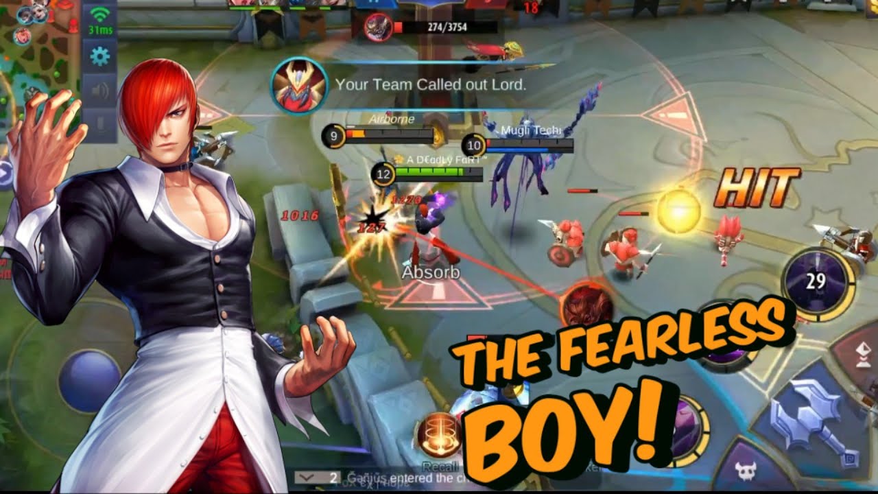 FEARLESS CHOU 👊FULL GAMEPLAY | S14 RANK | WOLF XOTIC | MOBILE LEGENDS