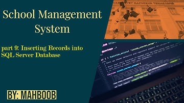 how to insert records into sql server database in java swing using netbeans(p9)