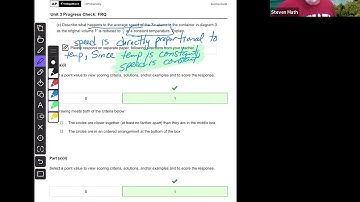 AP Classroom Unit 3 FRQ Solution
