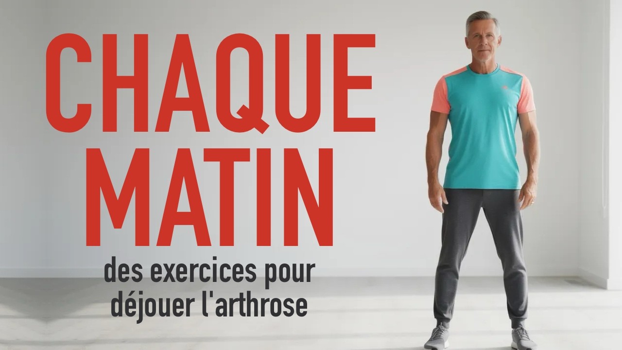 Chaque matin: des exercices pour déjouer l'arthrose!