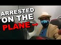 Entitled Moron Arrested on a PLANE