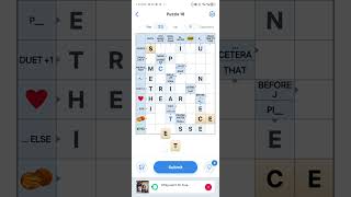Playing Crossword Puzzle on Phone – Real Brain Workout! #brainworkout #brainworkoutgame screenshot 3
