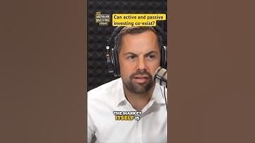 Can active and passive investing co-exist? #podcast #investing #shares