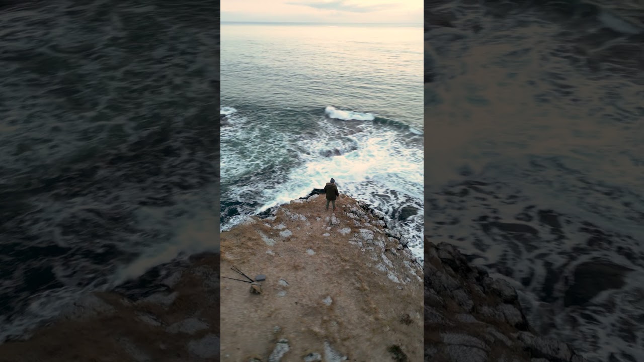 DJI 360 drone view in Iceland