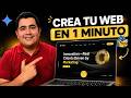 Como Crear una Pagina Web con IA en 1 MINUTO (Tutorial Hostgator 2026)