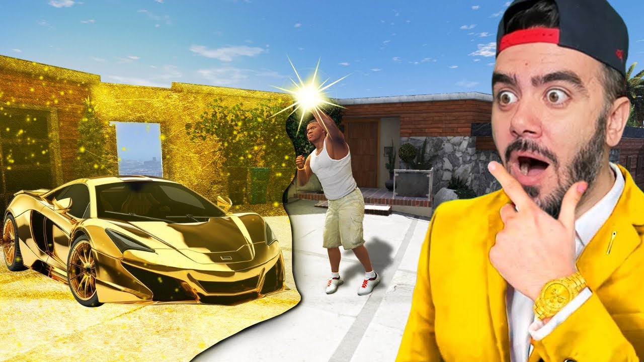 DOKUNDUGUM HERŞEY ALTIN OLUYOR - GTA 5 MODS