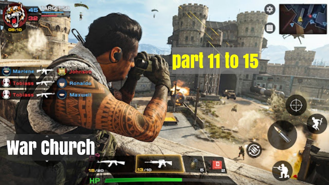 Gun Strike - Commando Secret Mission FPS Game - Best Game 2022 - War Church