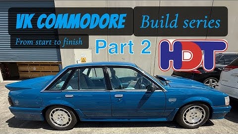 VK Commodore build: start to finish Part 2