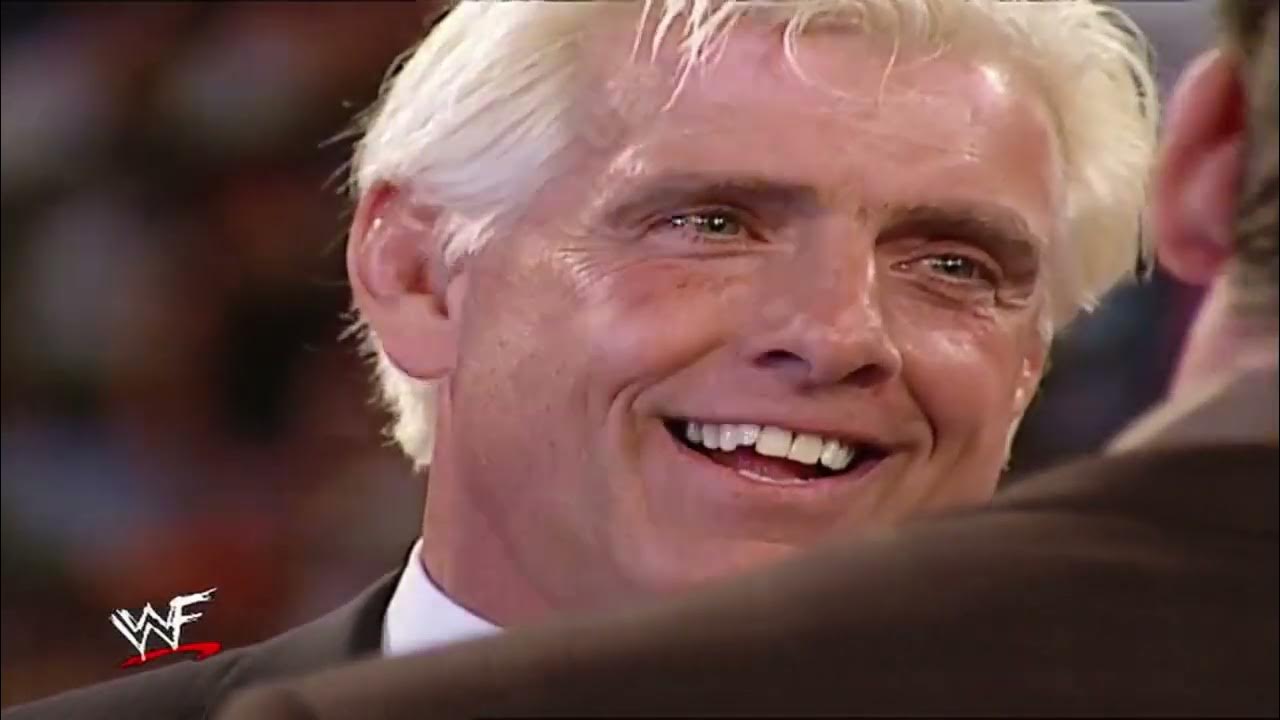 Ric Flair debuts after Invasion. November 19, 2001. WWF Raw. YouTube