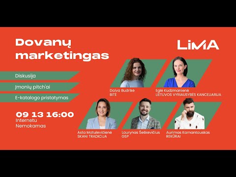 Dovanų marketingas'23: verslo dovanų idėjų pristatymas