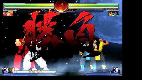 Ryu & Ken VS Toon Sub Zero & Toon Scorpion