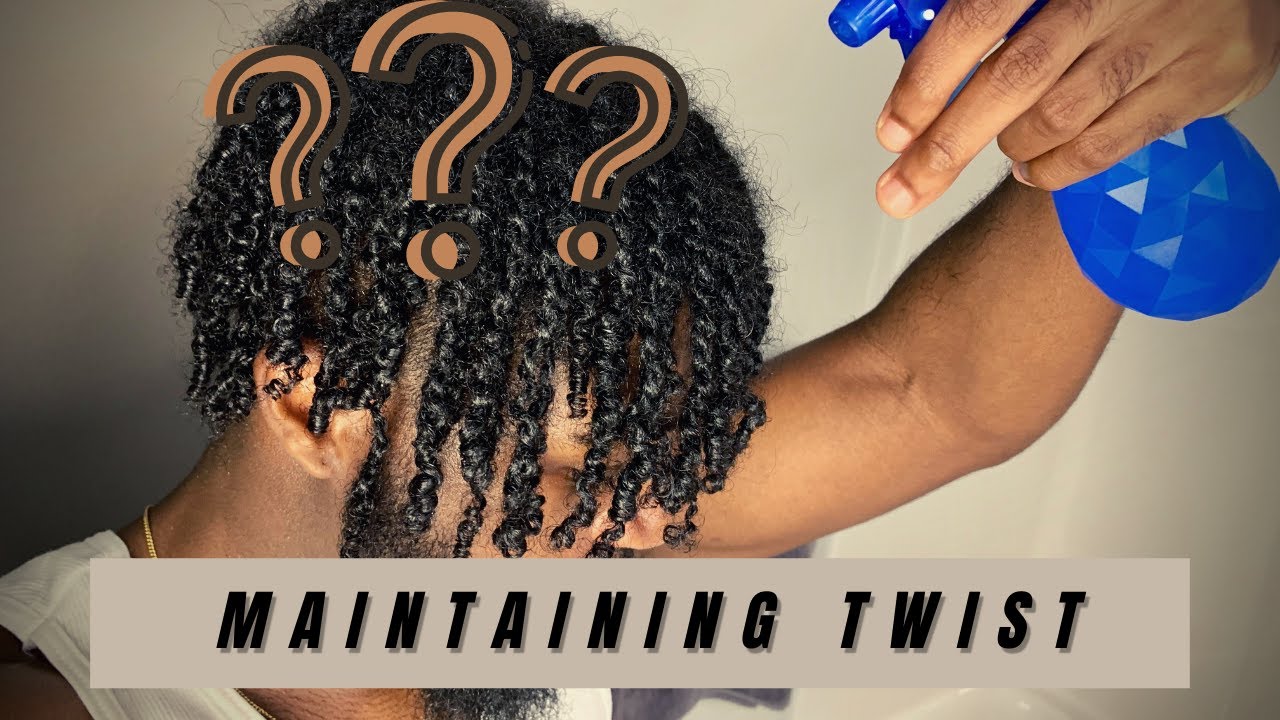How To Maintain Two-Strand Twist | Natural Curly Hair