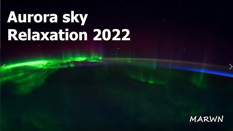 Amazing Aurora Borealis Northern lights video!  Fall asleep fast, meditation, relaxation music.