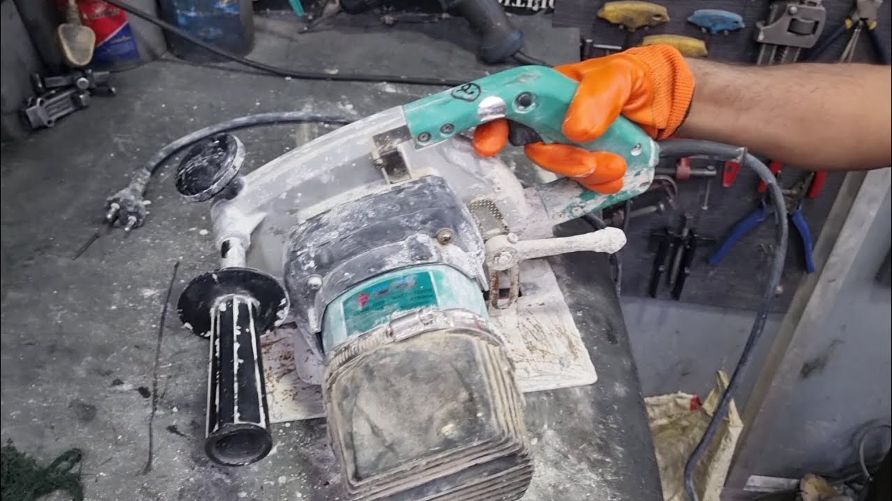 7" marble cutter machine repairing