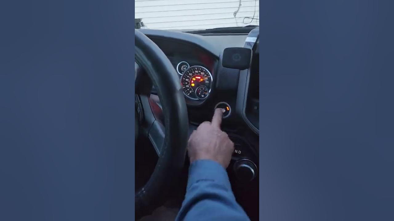Ram push button No start - YouTube