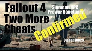 Fallout 4 Summon and PreWar Sanctuary Cheat CONFIRMED PC