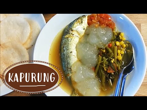 How To Make Kapurung Papeda Cara Membuat Kapurung