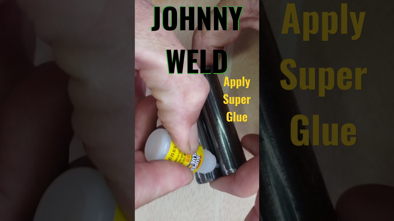 JOHNNY WELD BONDS METAL IN SECONDS!